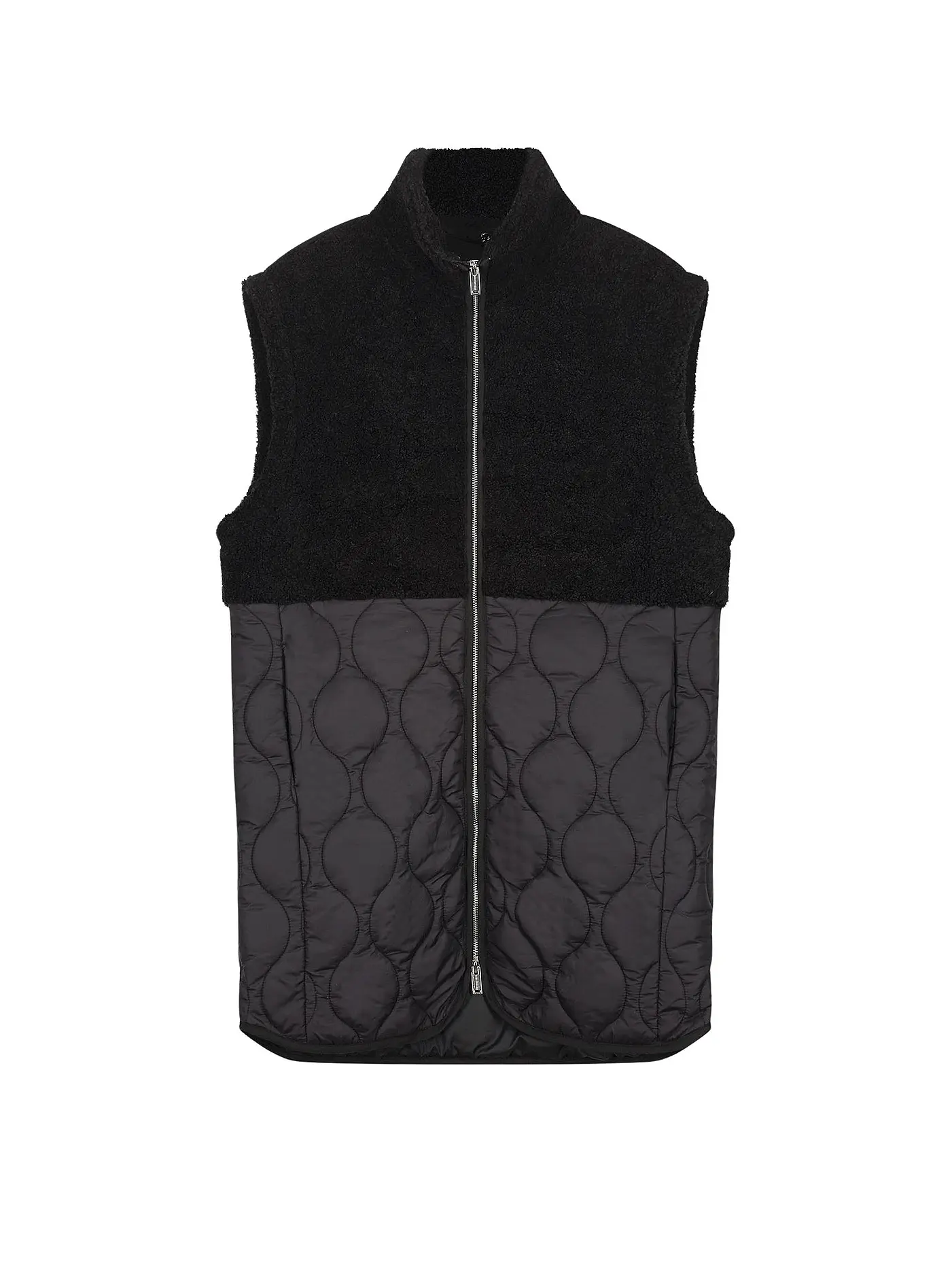 RINO&PELLE | Steppgilet JANNE | schwarz